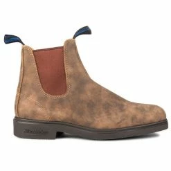 Blundstone #1391 Winter Thermal Dress Boot In Rustic Brown