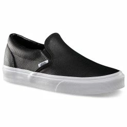 Vans Women's Perf Leather Classic Slip-On Sneaker