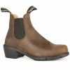 Blundstone #1673 Women's Series Heeled Boot In Antique Brown