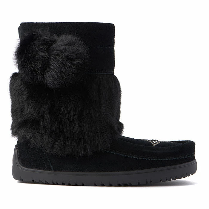 Manitobah Mukluks Women's Waterproof Short Snowy Owl Mukluk