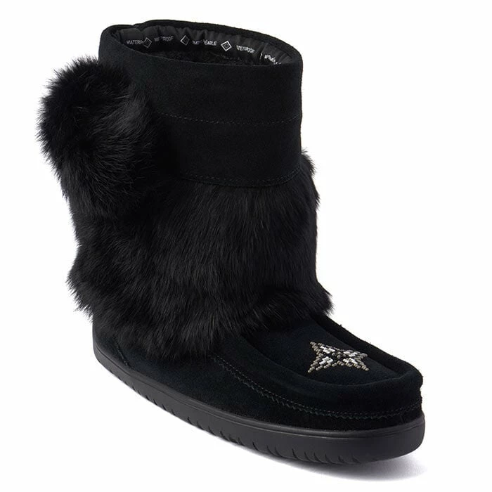 Manitobah Mukluks Women's Waterproof Short Snowy Owl Mukluk - Image 2