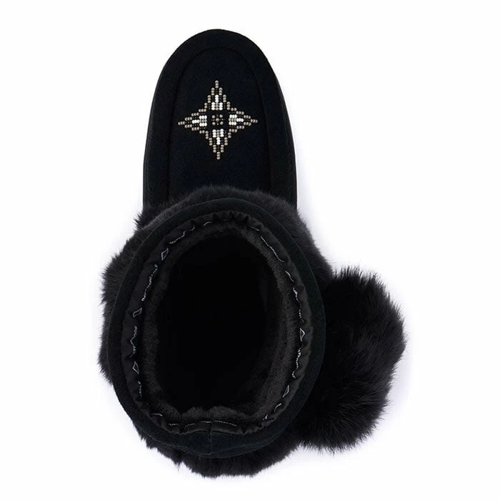 Manitobah Mukluks Women's Waterproof Short Snowy Owl Mukluk - Image 4