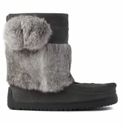 Manitobah Mukluks Women's Waterproof Short Snowy Owl Mukluk