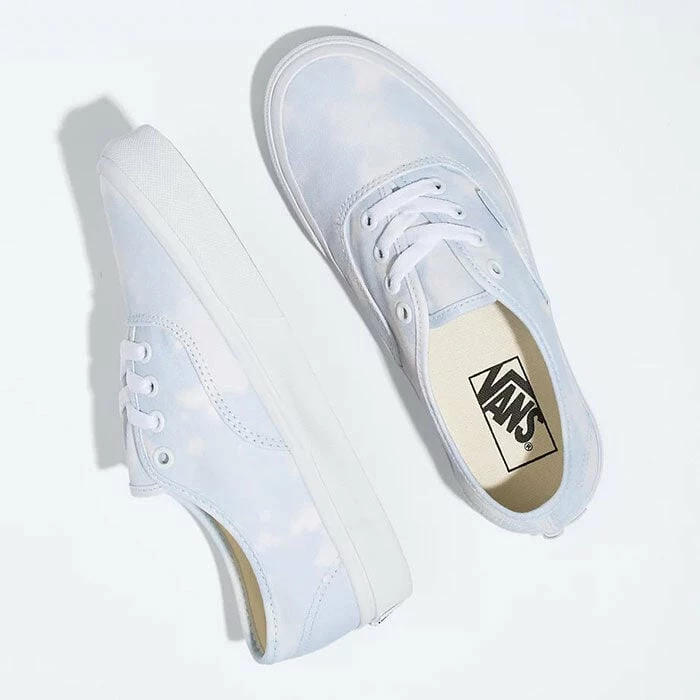 Vans Women's Bleach Wash Authentic Shoe - Image 2
