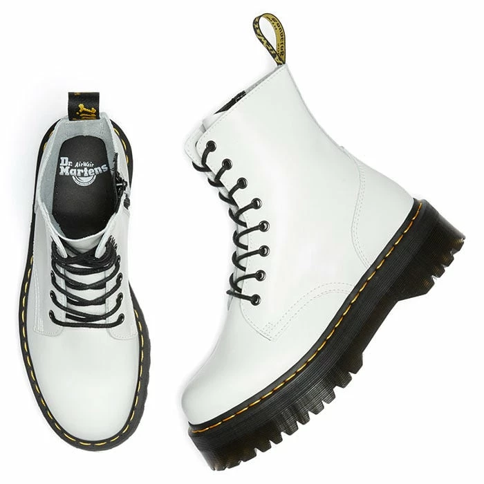 Dr. Martens Women's Jadon Smooth Leather Platform Boot - Image 2