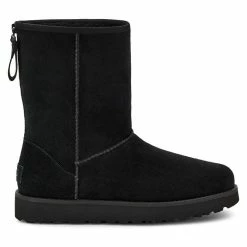 Ugg Women's Classic Short Logo Zip Boot