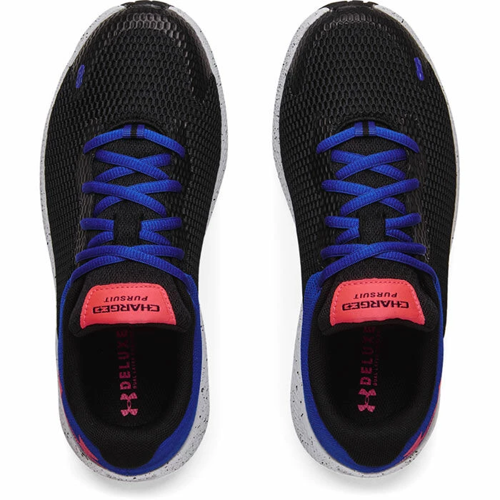 Under Armour Women's Charged Pursuit 2 Big Logo Speckle Running Shoe - Image 3