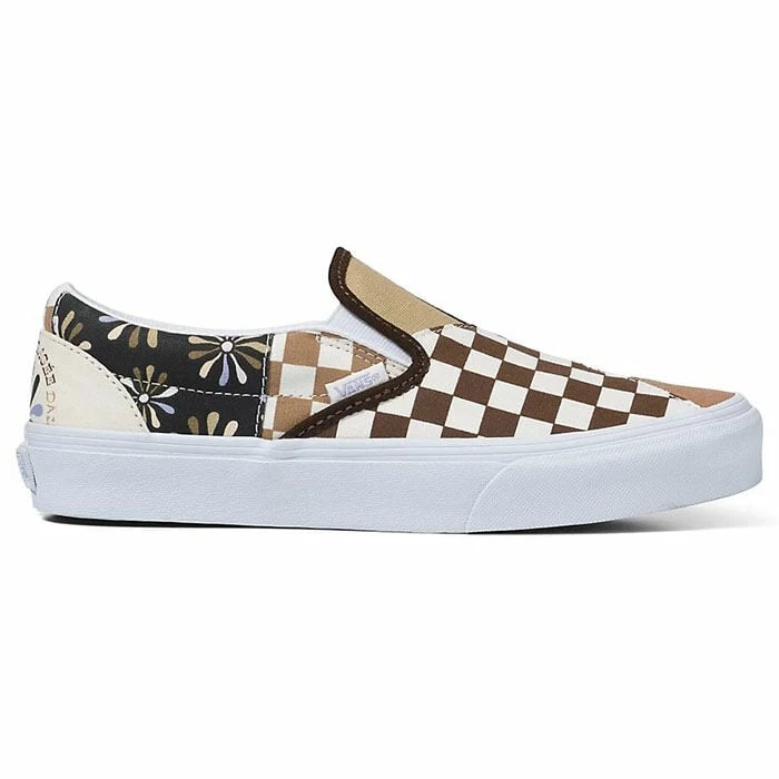 Vans Women's Divine Classic Slip-On Patchwork Shoe