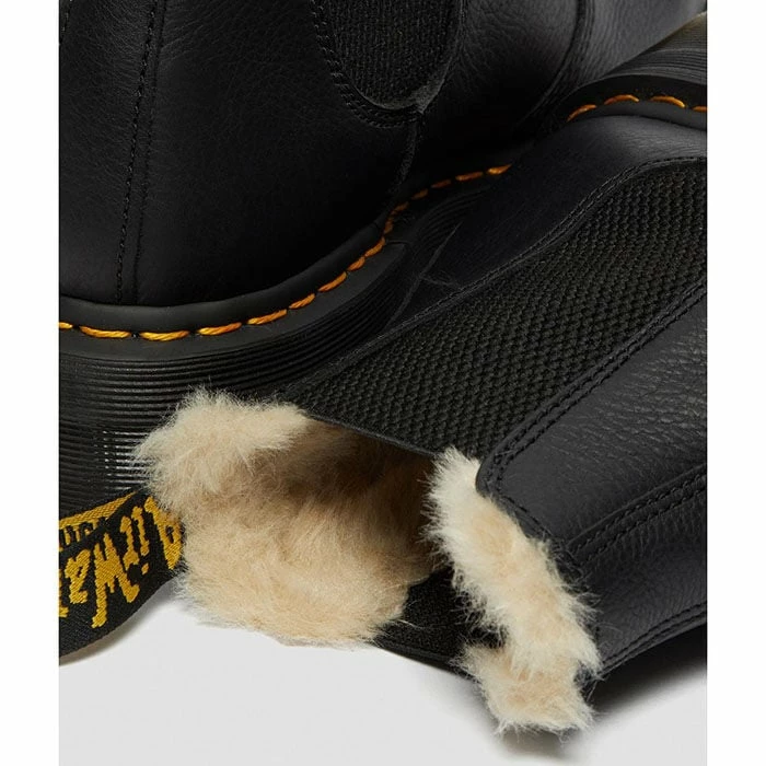 Dr. Martens Women's 2976 Quad Faux Fur Lined Platform Chelsea Boot - Image 5