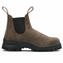 Blundstone #2239 Lug Sole Boot In Rustic Brown