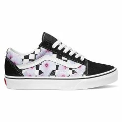 Vans Women's Hibiscus Check Old Skool Shoe